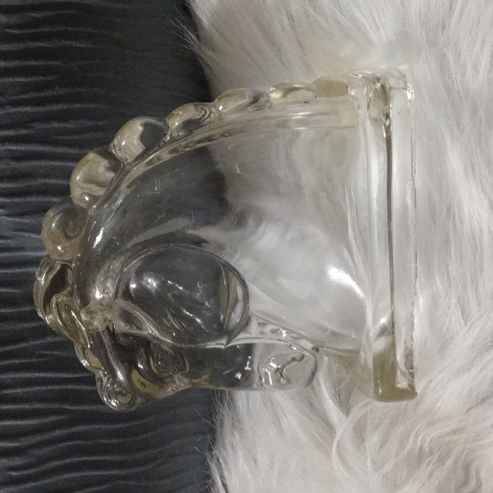 Antique Glass Horae Head Bookend